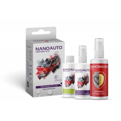 NANOAUTO NANOWIPER nanopowłoka do szyb niewidzialna wycieraczka