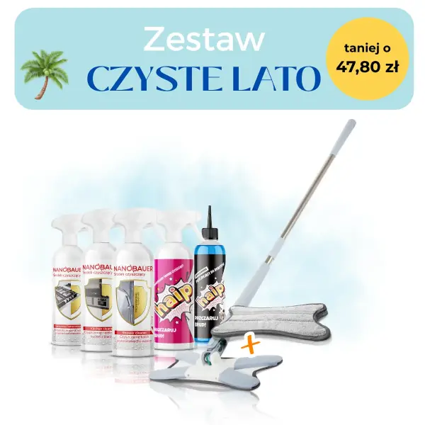 Zestaw Czyste Lato + Gratis mop i nakładka